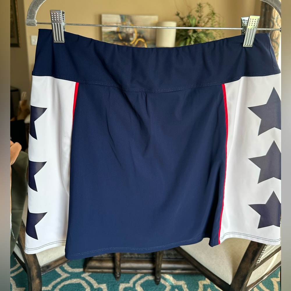 Foray Golf America Star Stripe Skort and Top - Size L - Picture 6 of 12